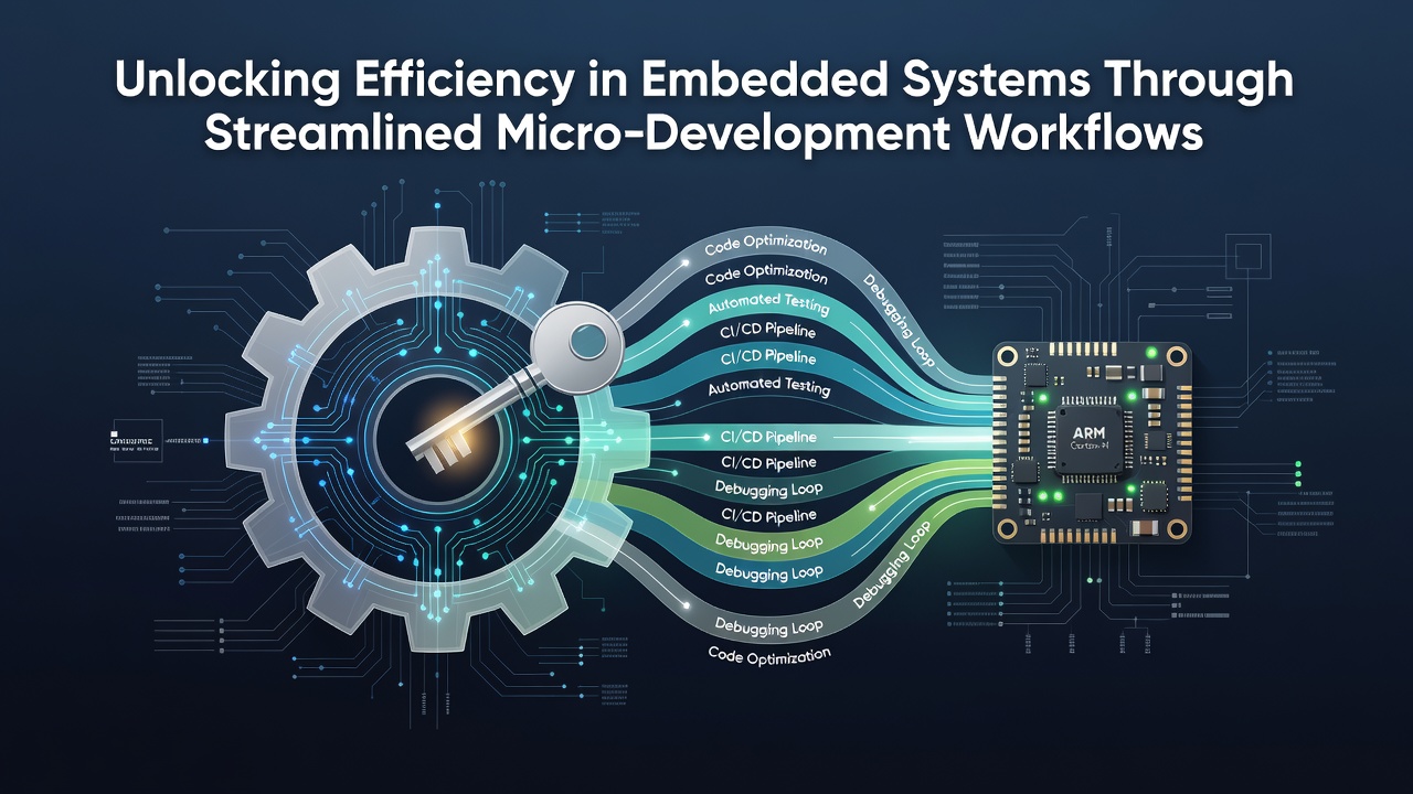 Unlocking Efficiency in Embedded Systems Through Streamlined Micro-Development Workflows